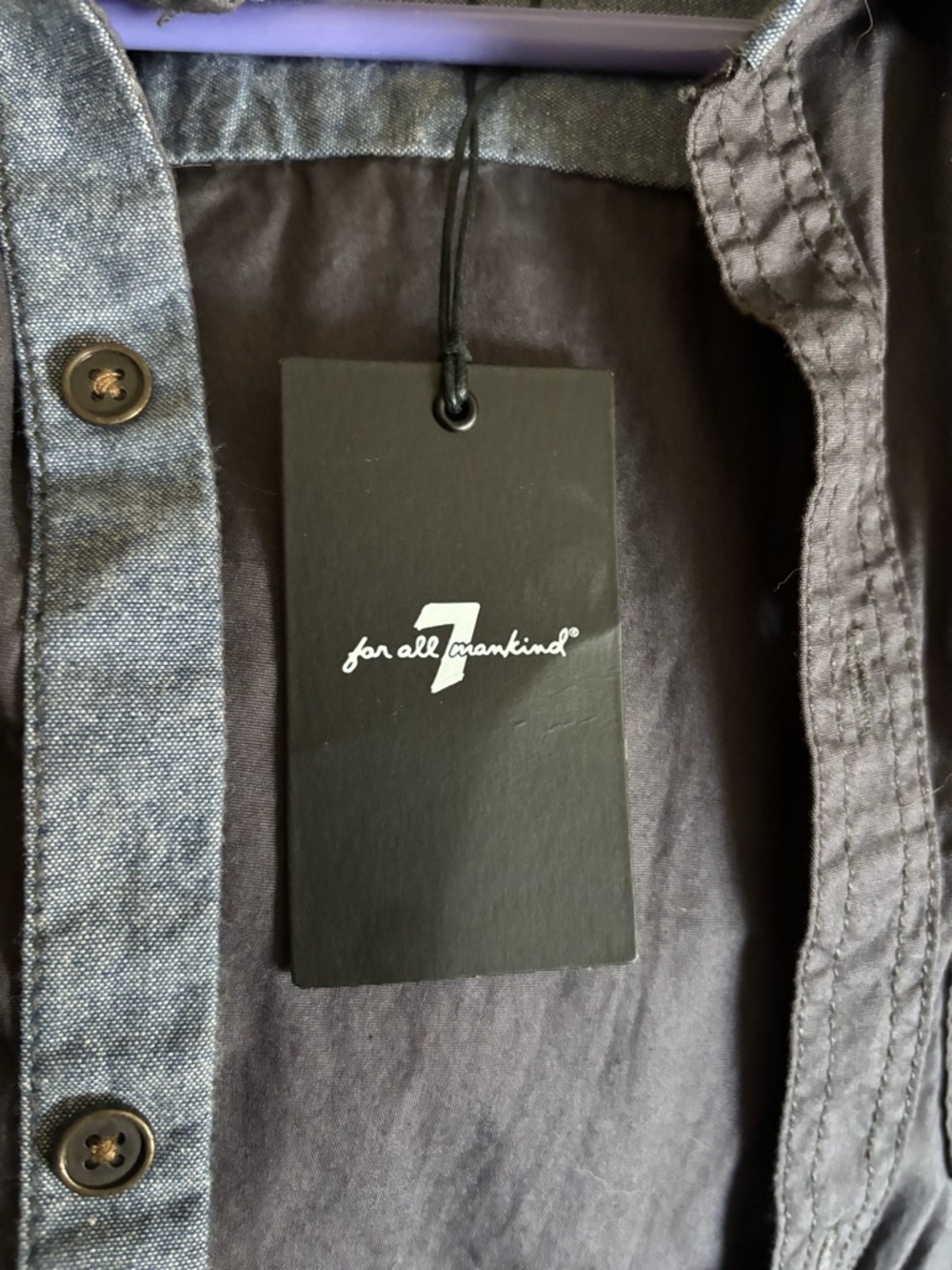 7 For All Mankind kids Dark Gray Jeans - Straight Fit